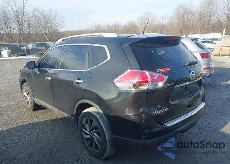 2016 Nissan Rogue Sl from USA, damaged, VIN 5N1AT2MV5GC913595